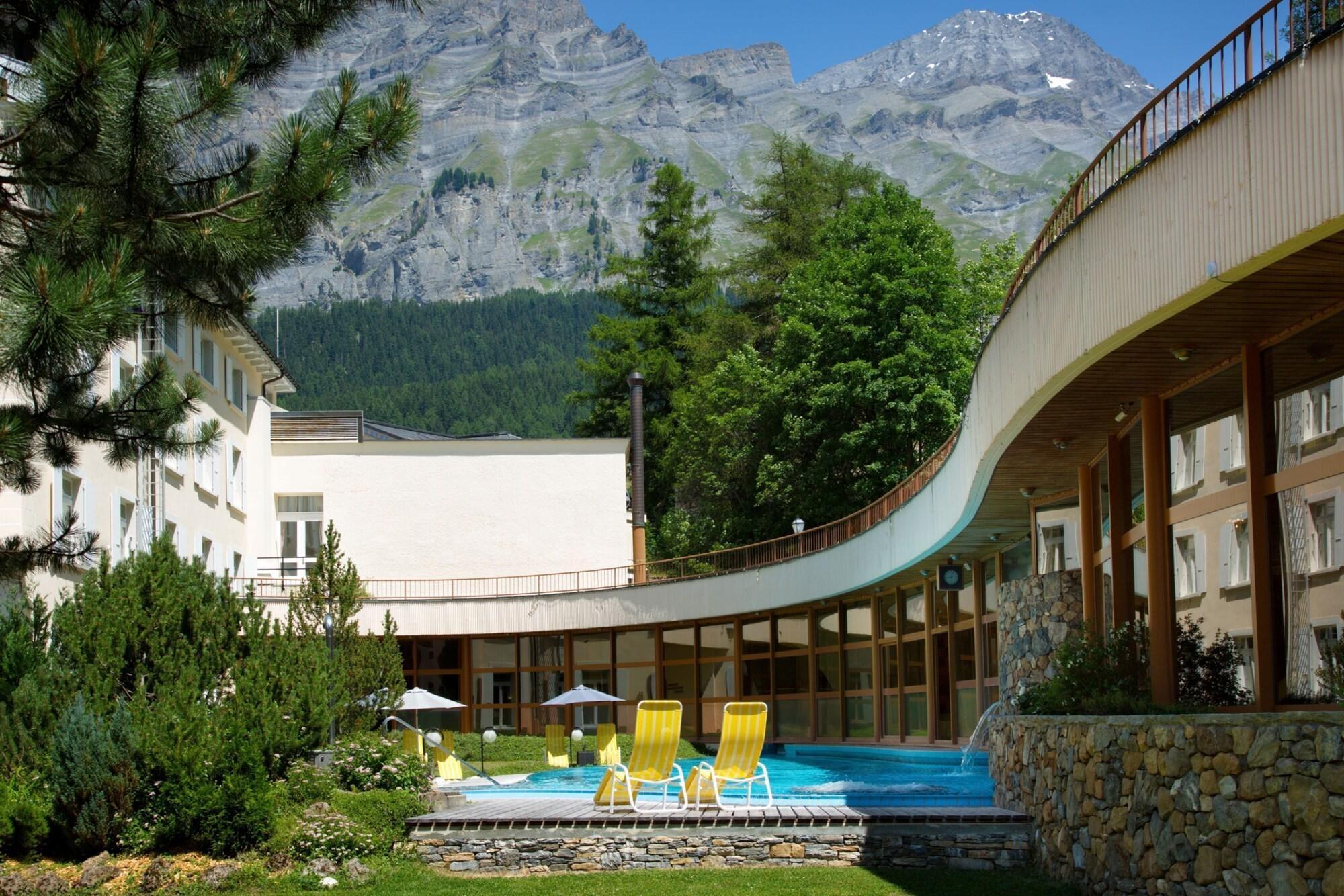 Thermal Hotels & Walliser Alpentherme Leukerbad Exterior photo