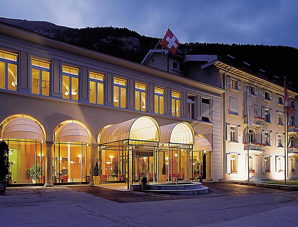 Thermal Hotels & Walliser Alpentherme Leukerbad Exterior photo